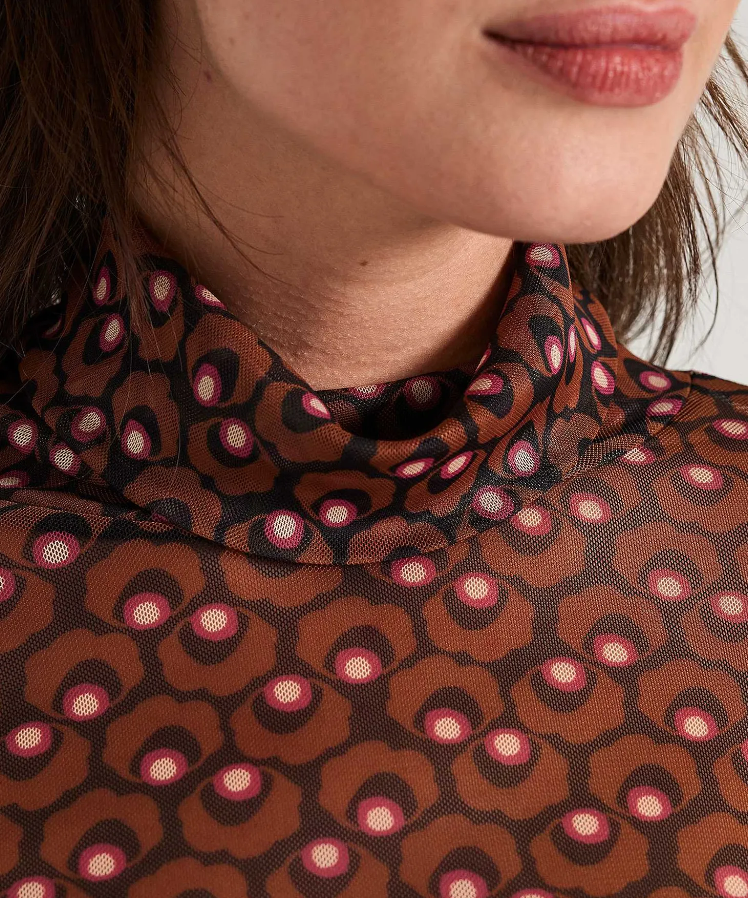 Giulia E Tu Colshirt Mesh