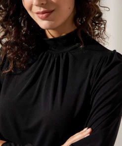 Giulia E Tu Colshirt Met Plooitjes