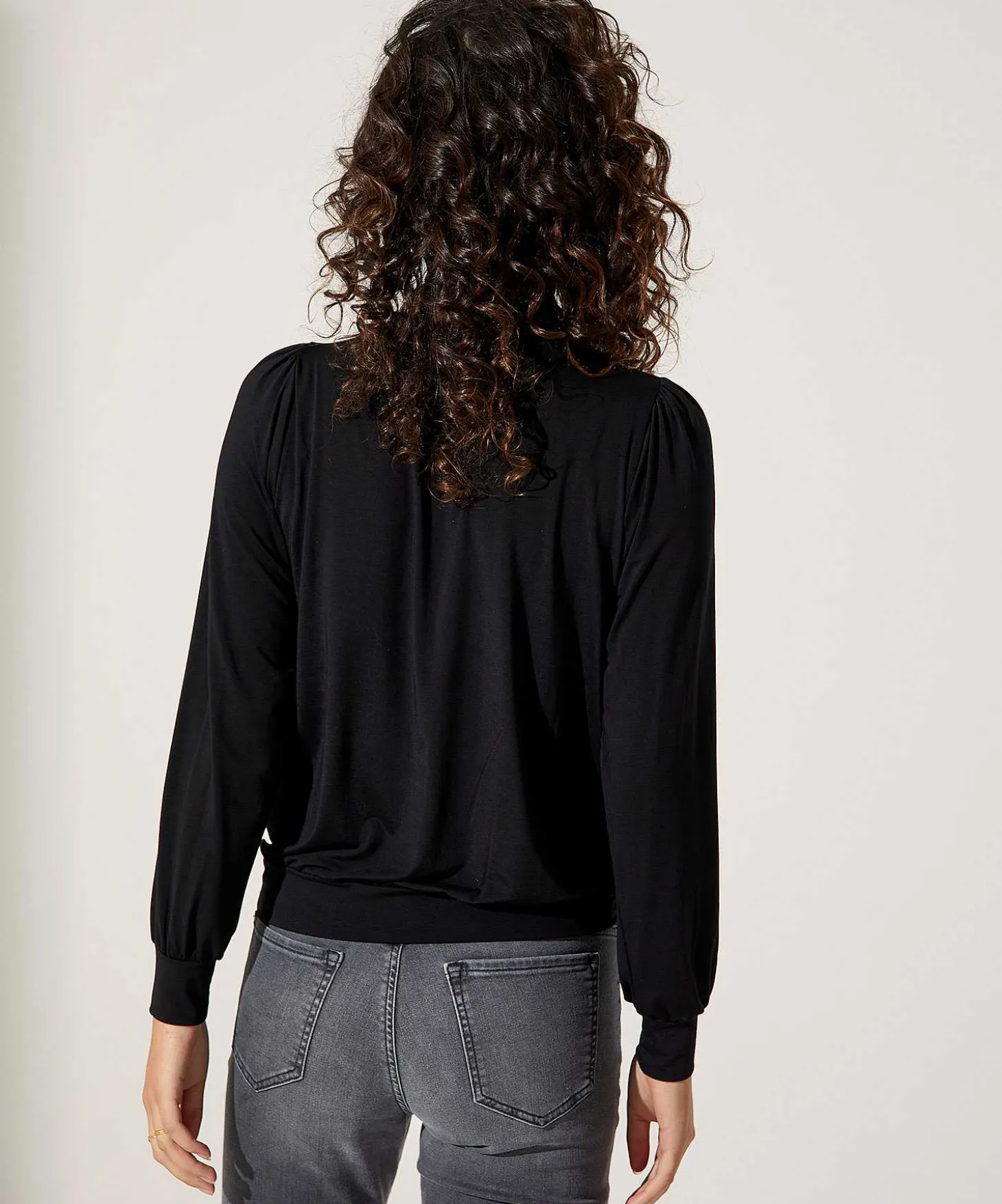 Giulia E Tu Colshirt Met Plooitjes