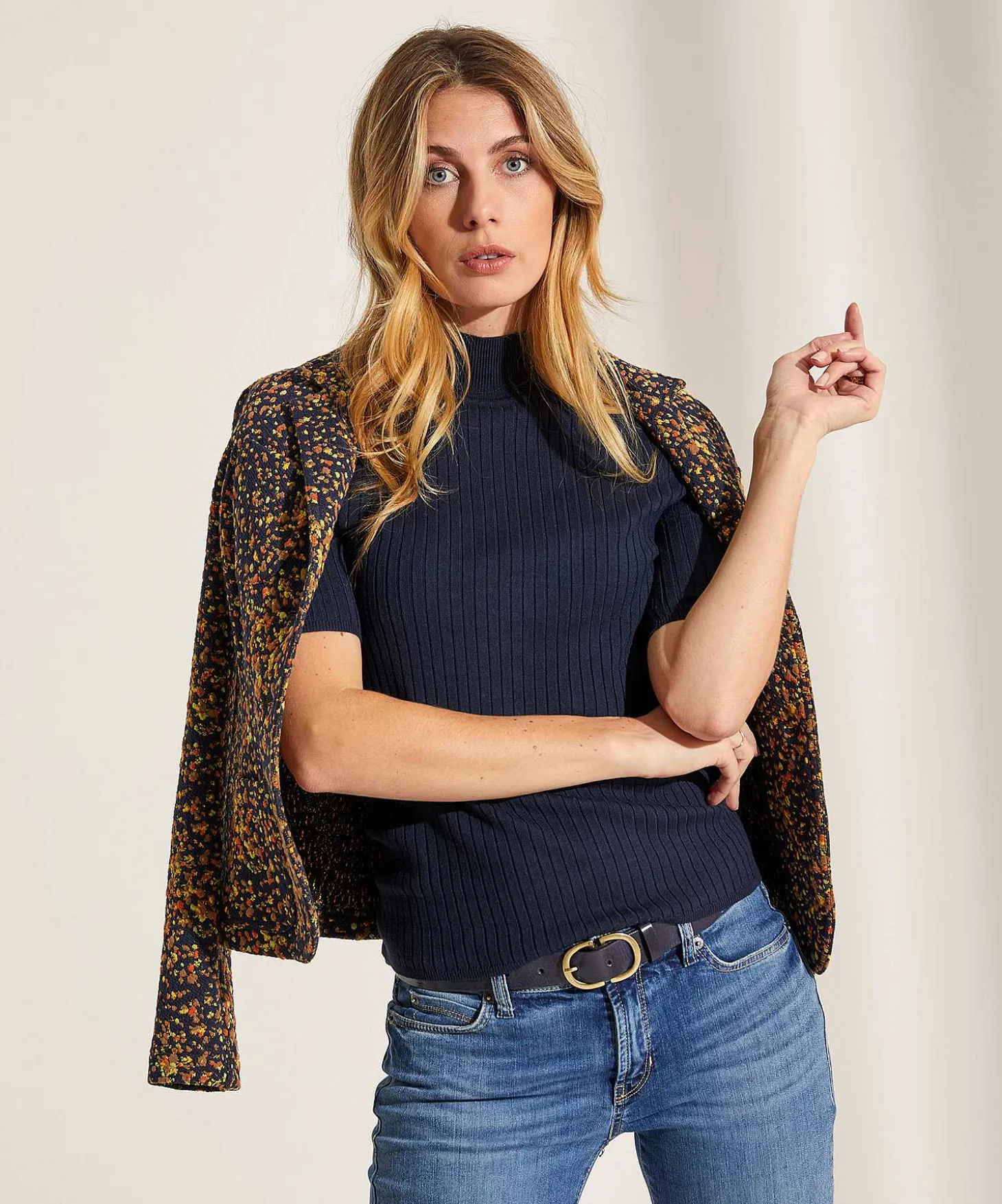 Giulia E Tu Colshirt Rib