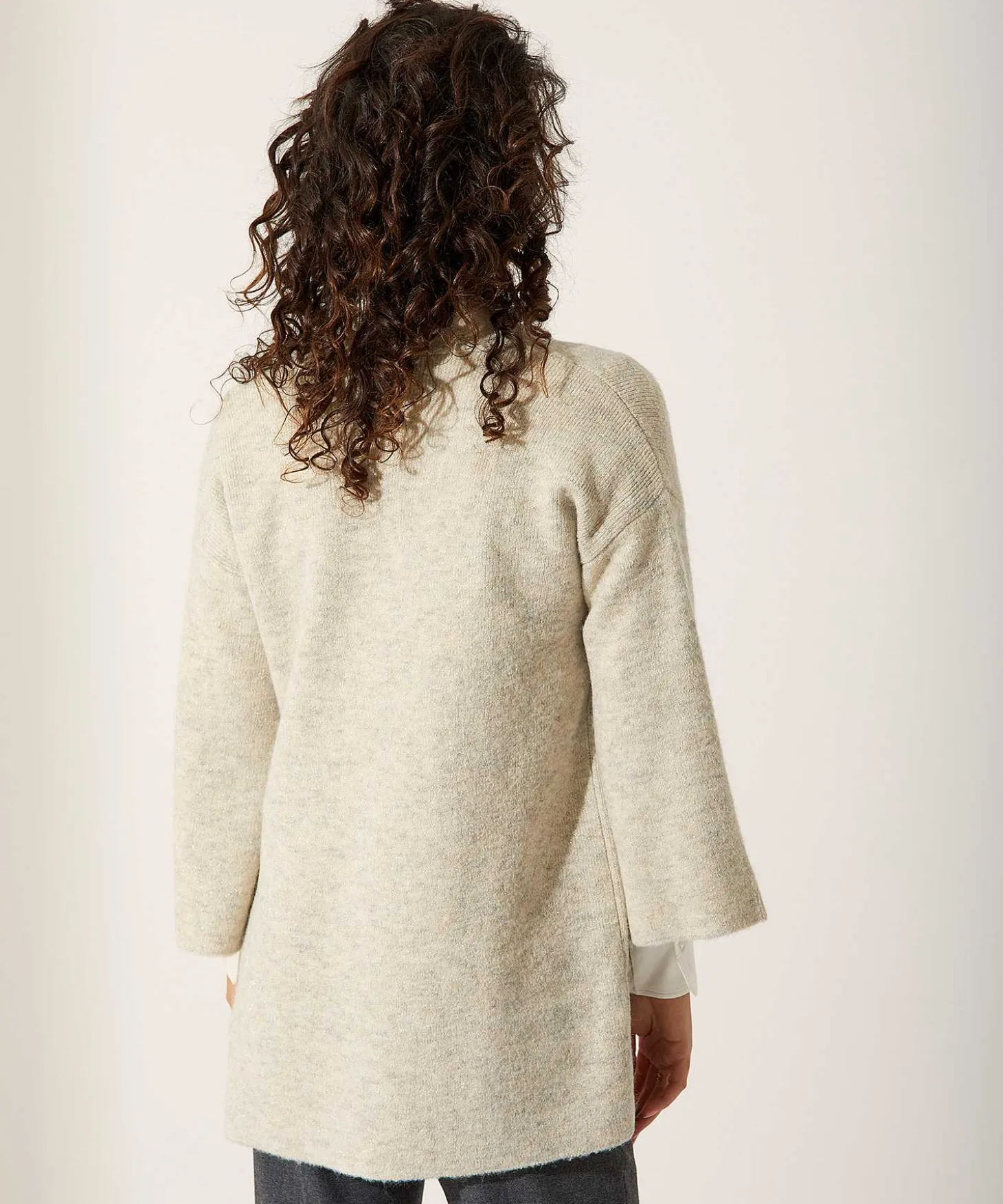 Giulia E Tu Halflang Vest Lurex