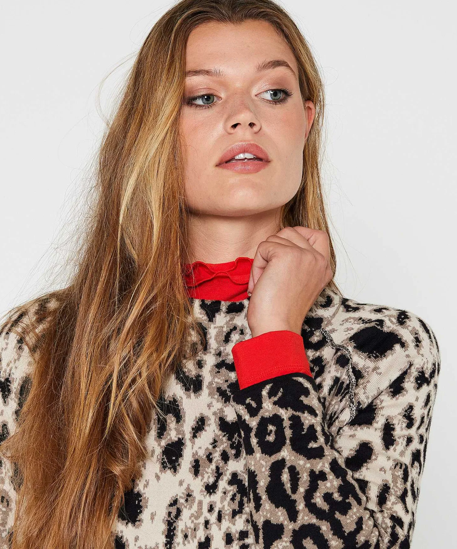 Giulia E Tu Jurk Col Animalprint