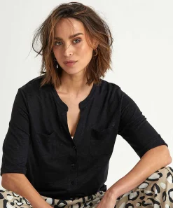 Giulia E Tu Linnen Blouse Shirt