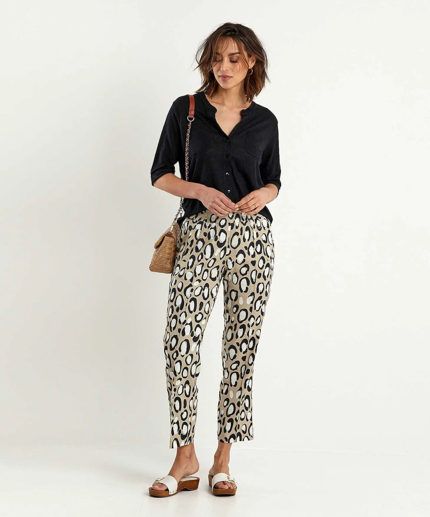 Giulia E Tu Linnen Blouse Shirt