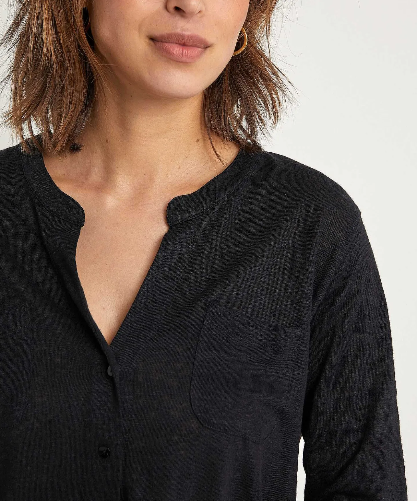 Giulia E Tu Linnen Blouse Shirt