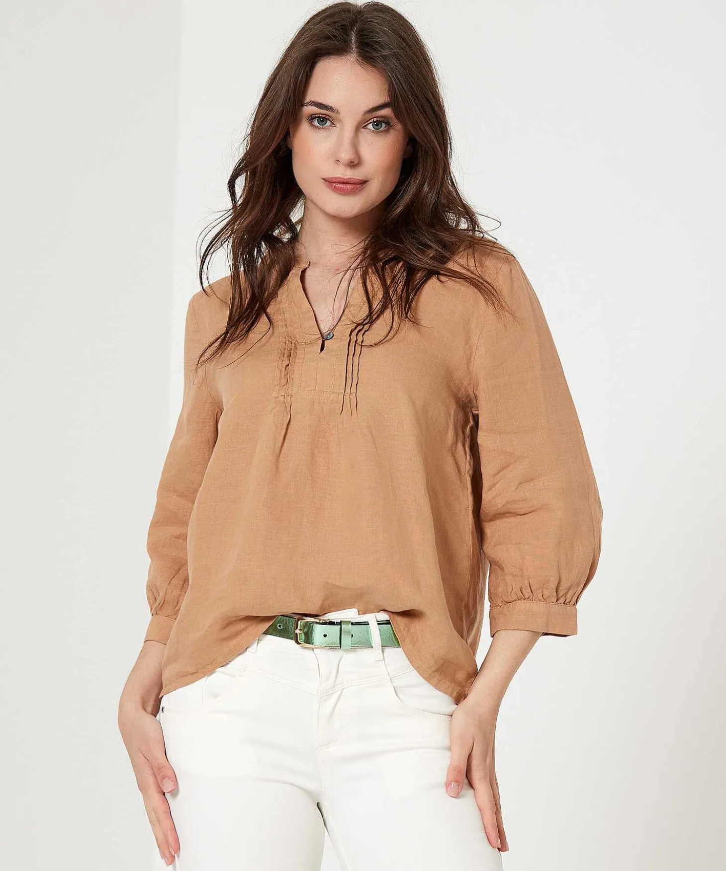 Giulia E Tu Linnen Blouse