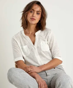 Giulia E Tu Linnen Blouse Shirt