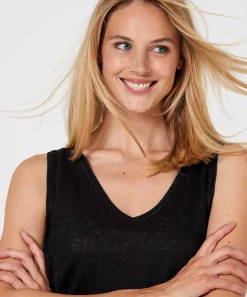 Giulia E Tu Linnen Mouwloze Top