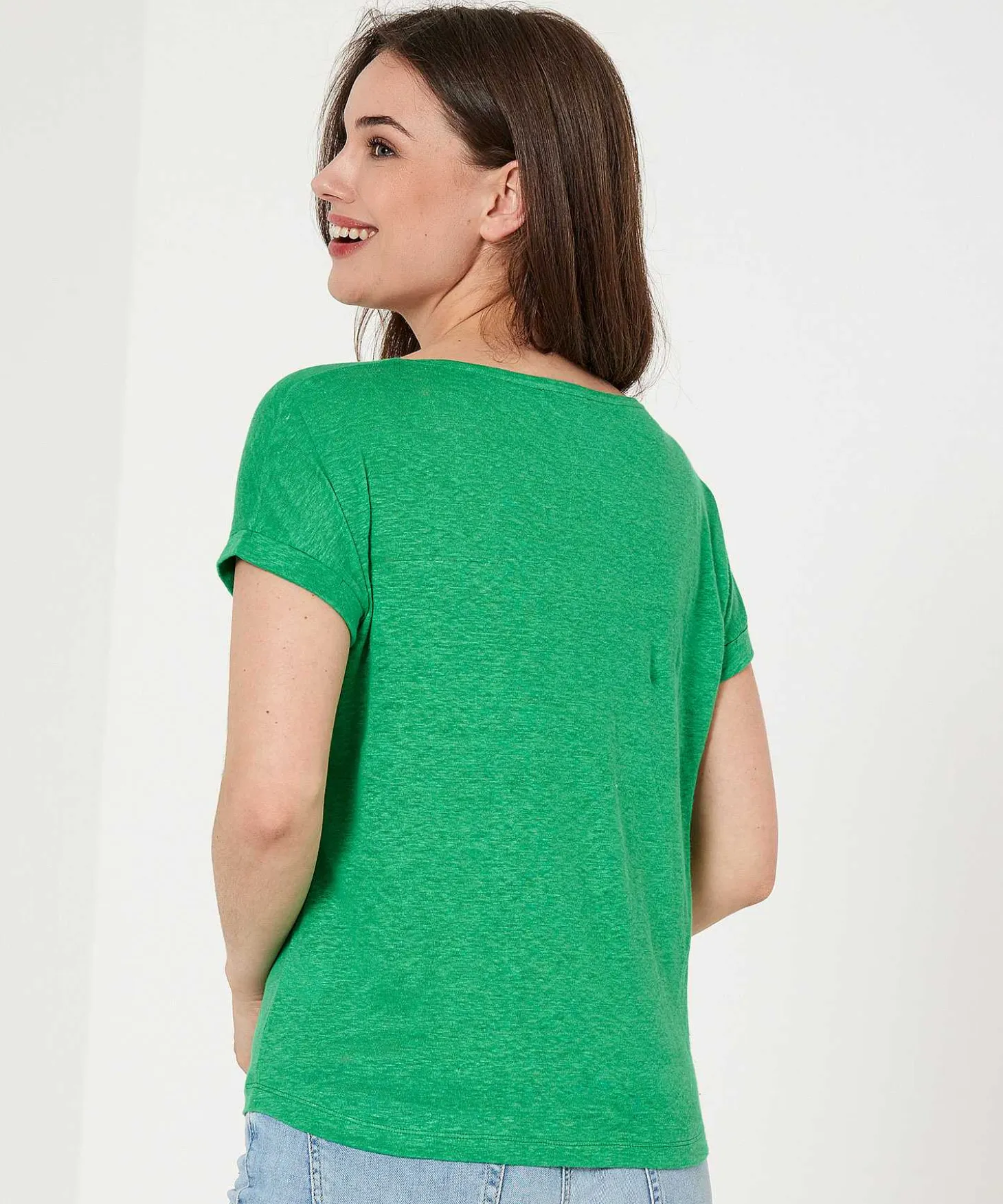 Giulia E Tu Linnen Shirt V-Hals