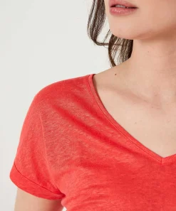 Giulia E Tu Linnen Shirt V-Hals