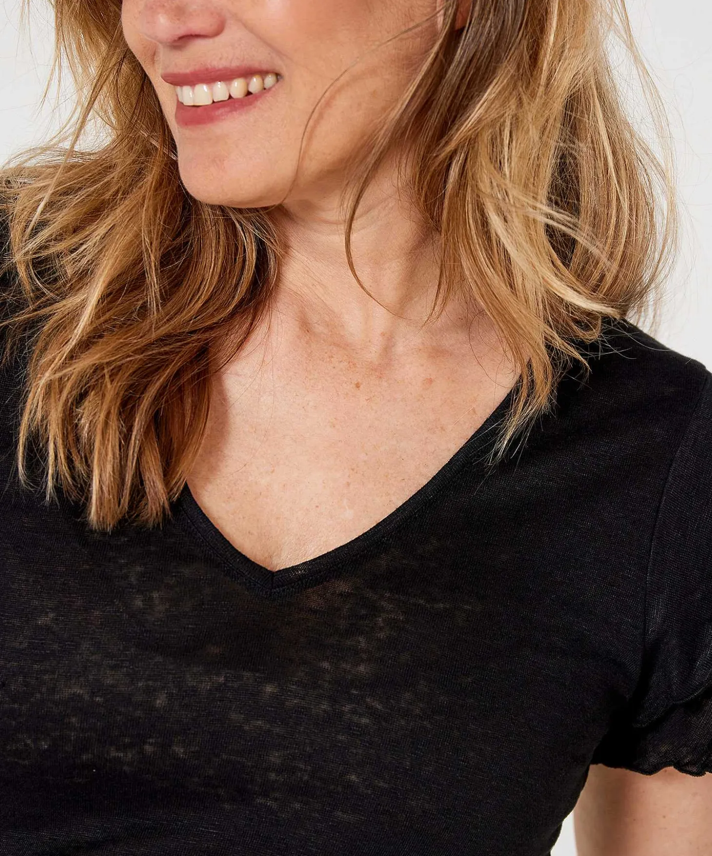 Giulia E Tu Linnen Shirt Volant