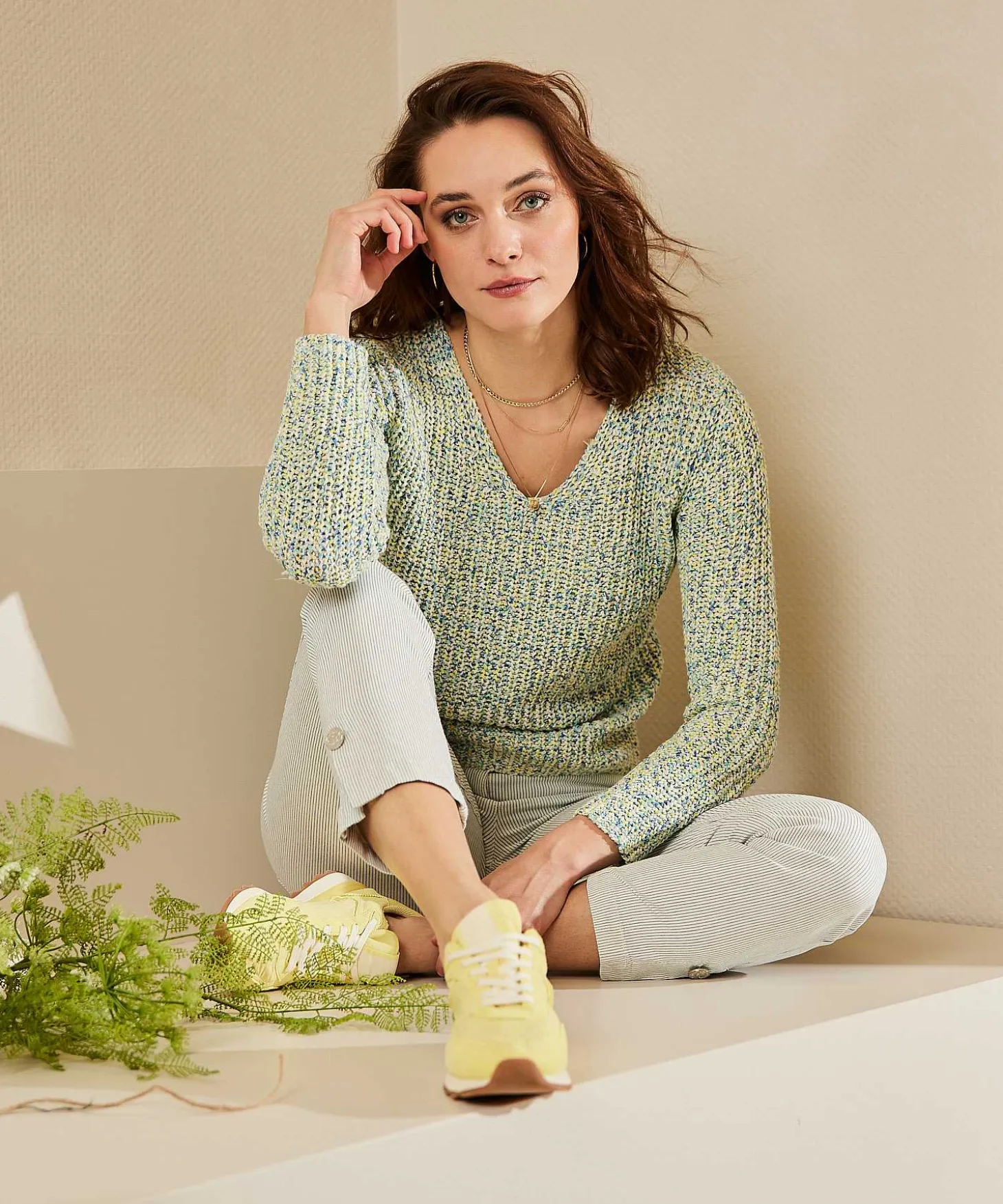 Giulia E Tu Lintgaren Trui Multicolor