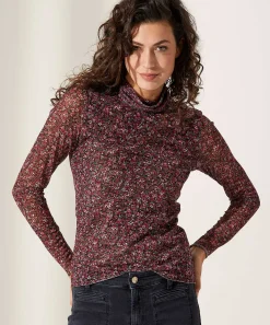 Giulia E Tu Mesh Colshirt Millefleurs
