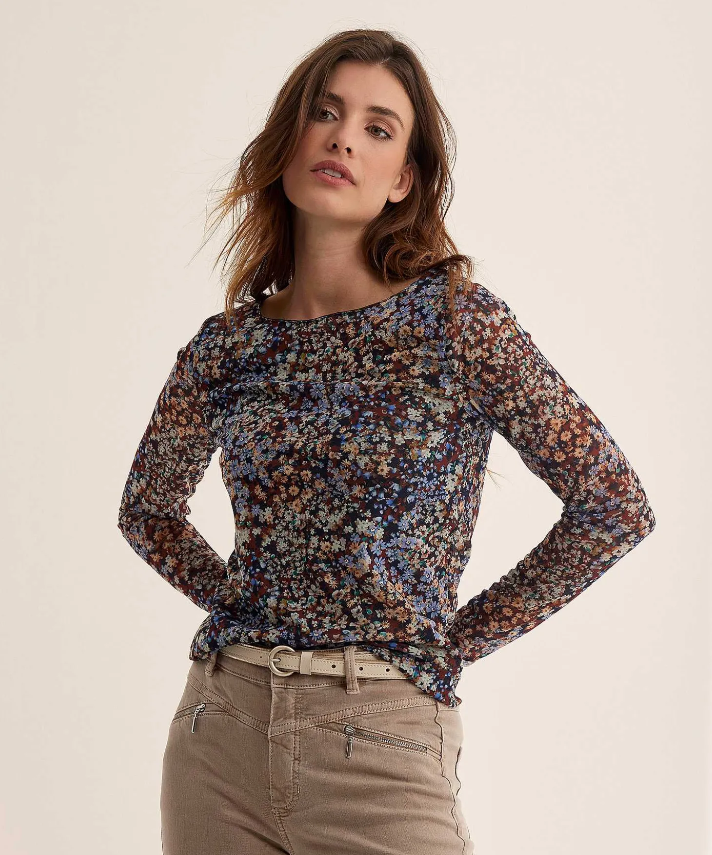 Giulia E Tu Mesh Shirt Millefleurs