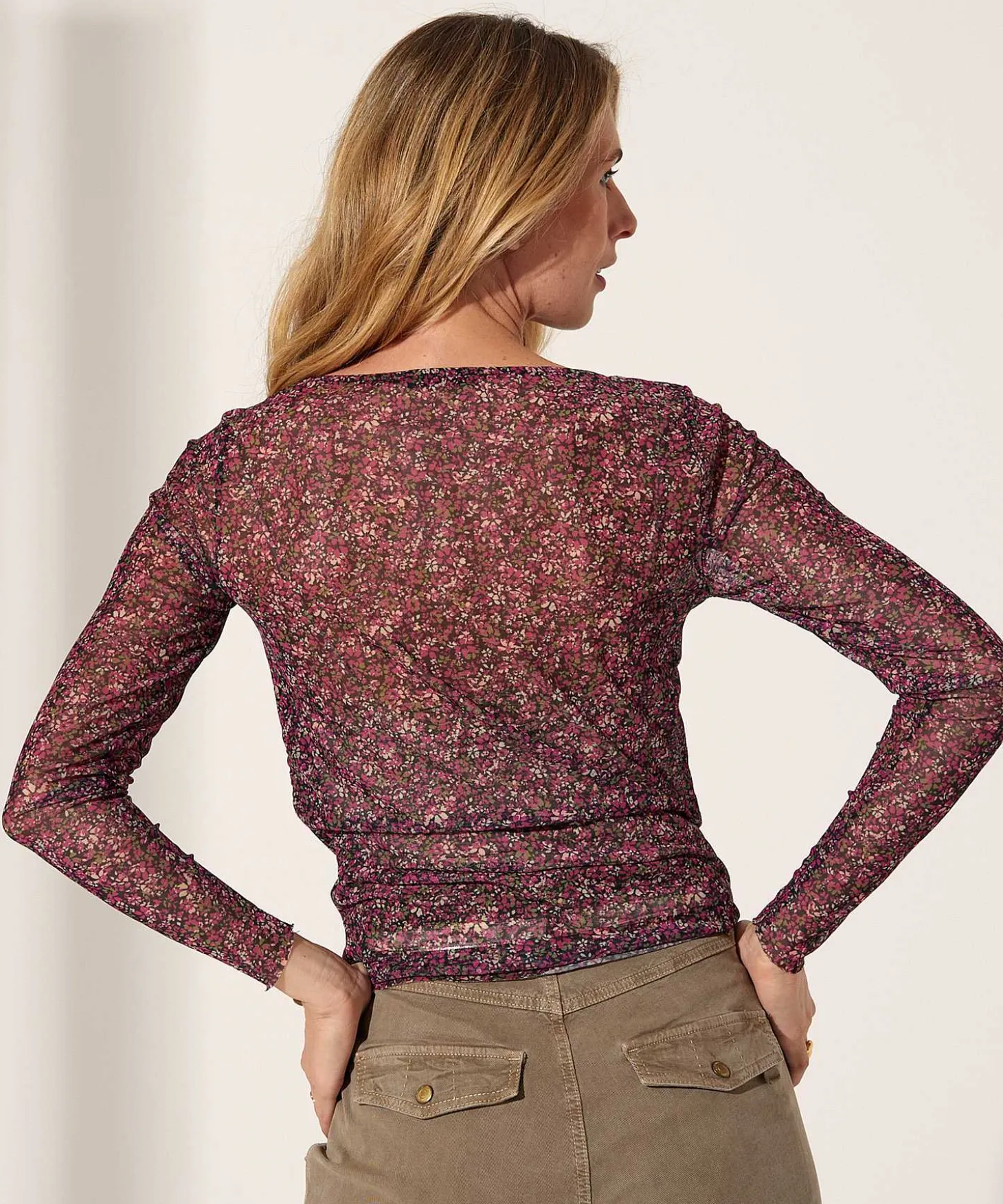 Giulia E Tu Mesh Shirt Millefleurs
