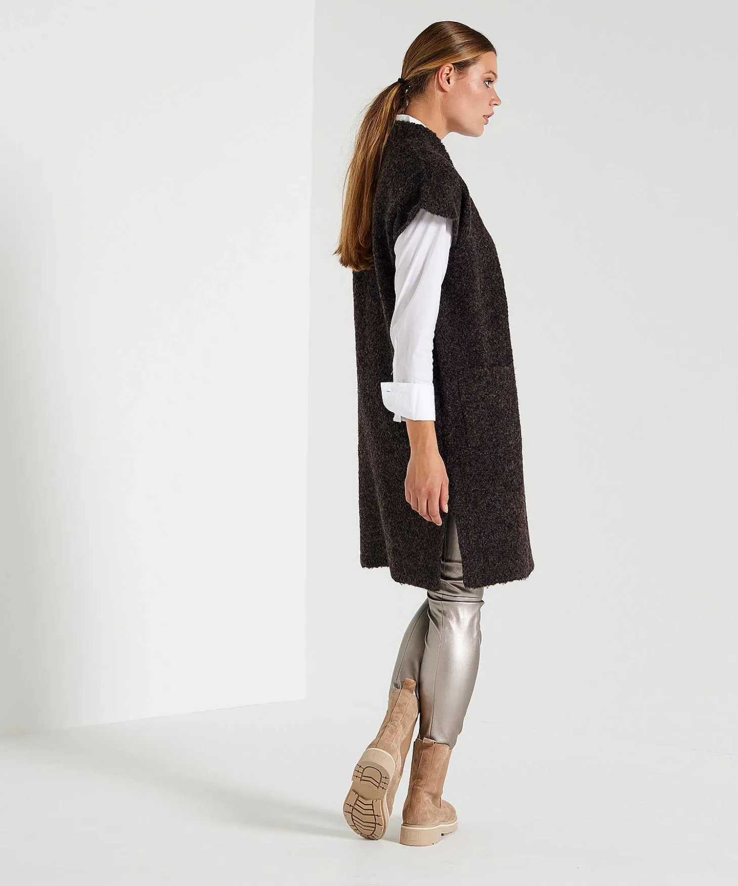 Giulia E Tu Mouwloos Vest Boucle