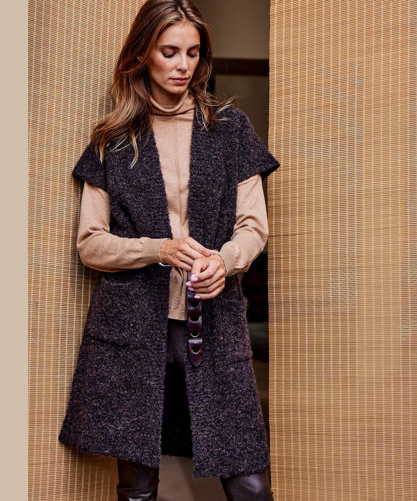 Giulia E Tu Mouwloos Vest Boucle