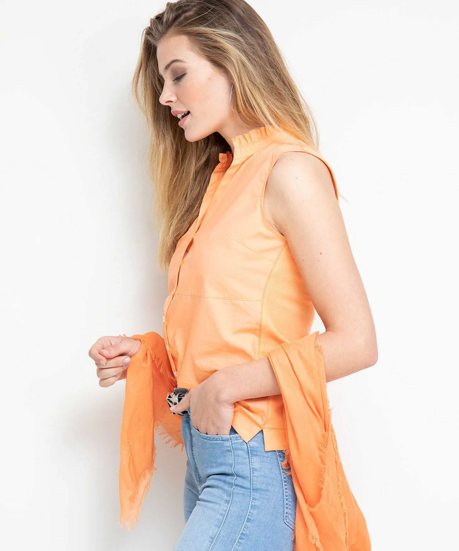 Giulia E Tu Mouwloze Blouse
