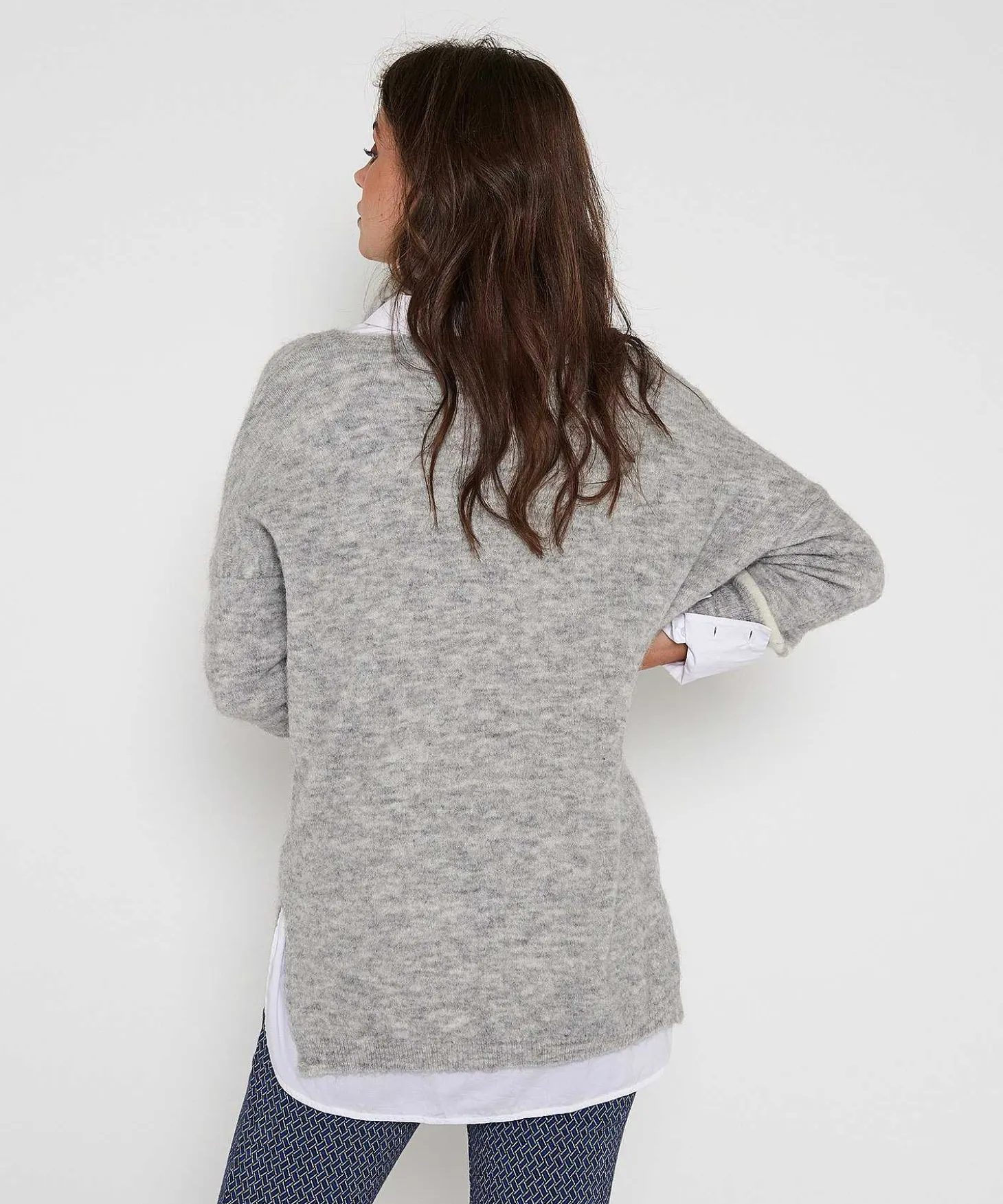 Giulia E Tu Oversized Trui V-Hals