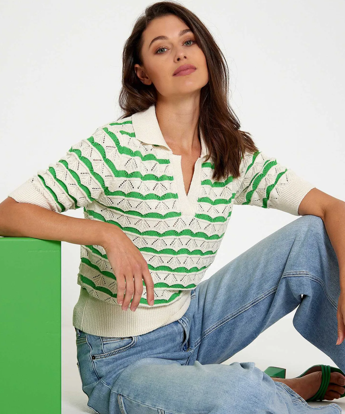 Giulia E Tu Polotruitje Fancy Ajour