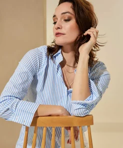 Giulia E Tu Poplin Blouse Streep
