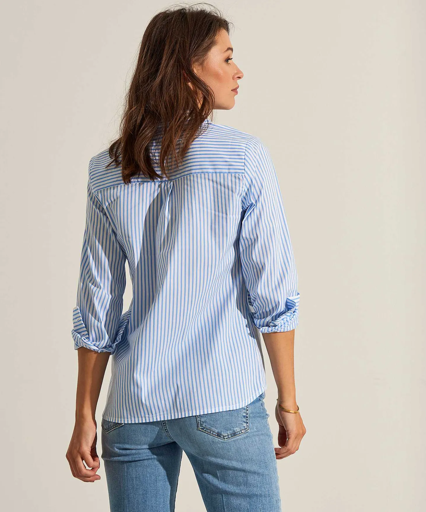 Giulia E Tu Poplin Blouse Streep