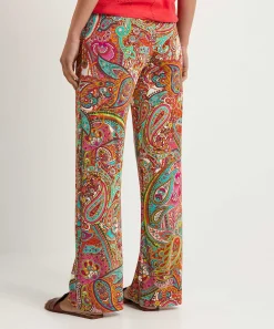 Giulia E Tu Slinky Broek Paisley