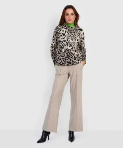 Giulia E Tu Trui Asymmetrische Rits Animalprint