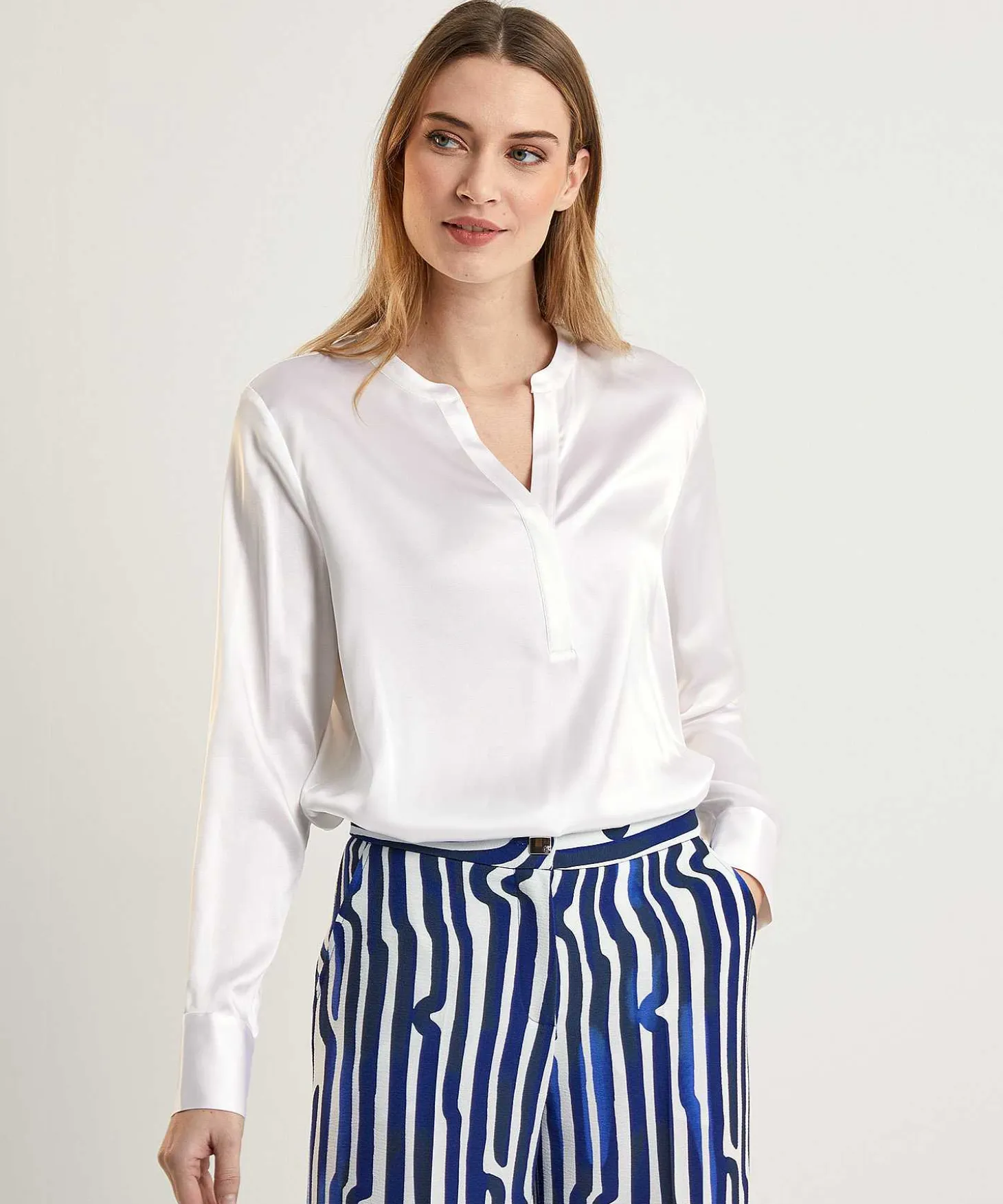 Herzen's Angelegenheit Zijde Blouse