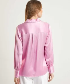 Herzen's Angelegenheit Zijde Blouse