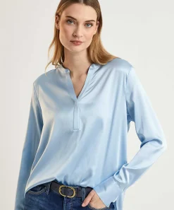 Herzen's Angelegenheit Zijde Blouse