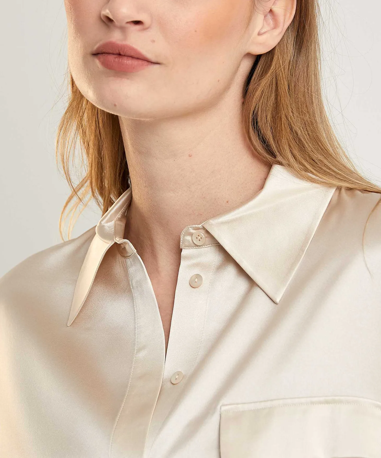 Herzen's Angelegenheit Zijde Blouse