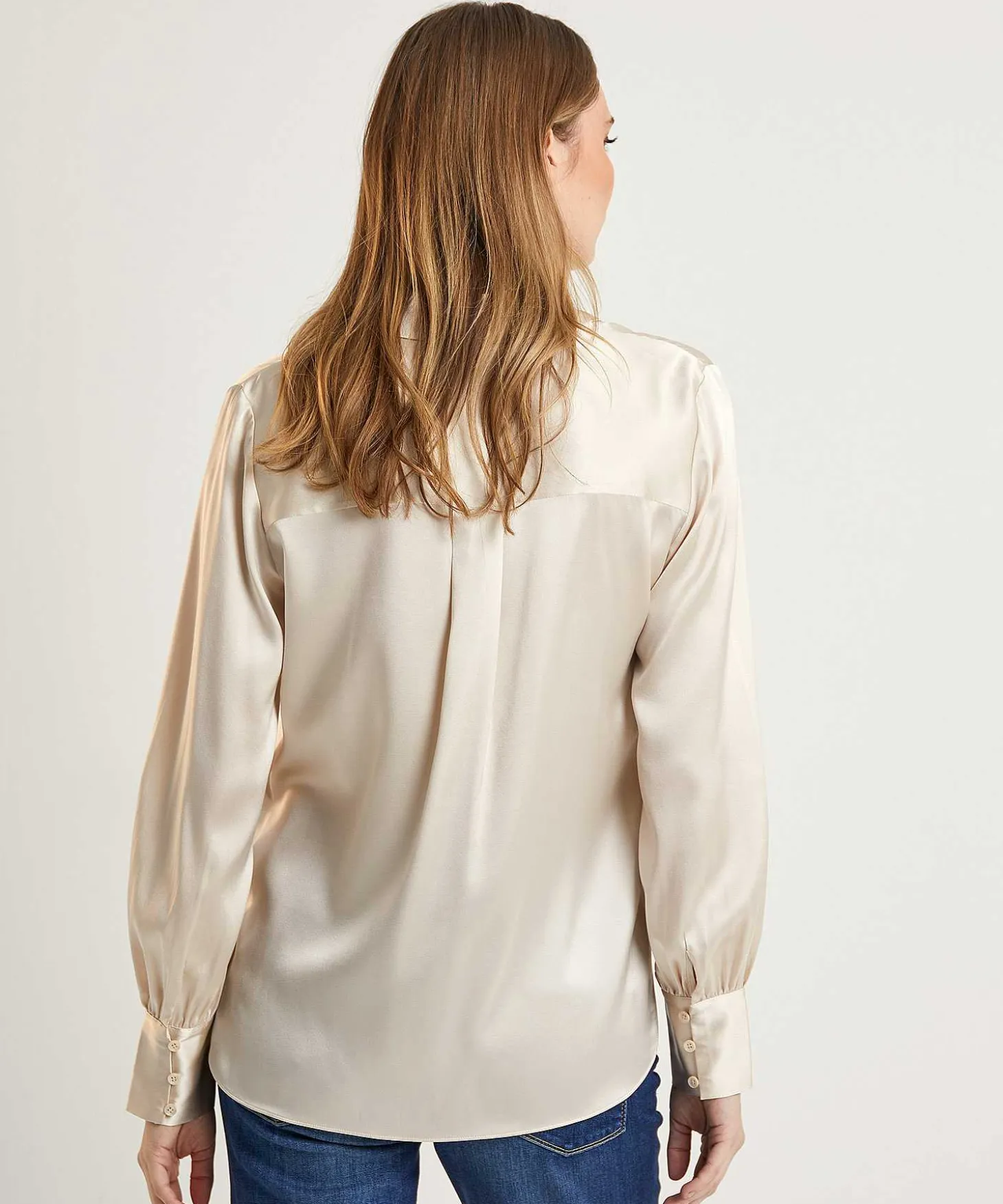 Herzen's Angelegenheit Zijde Blouse
