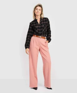 Jane Lushka Blouse Geruit Rama