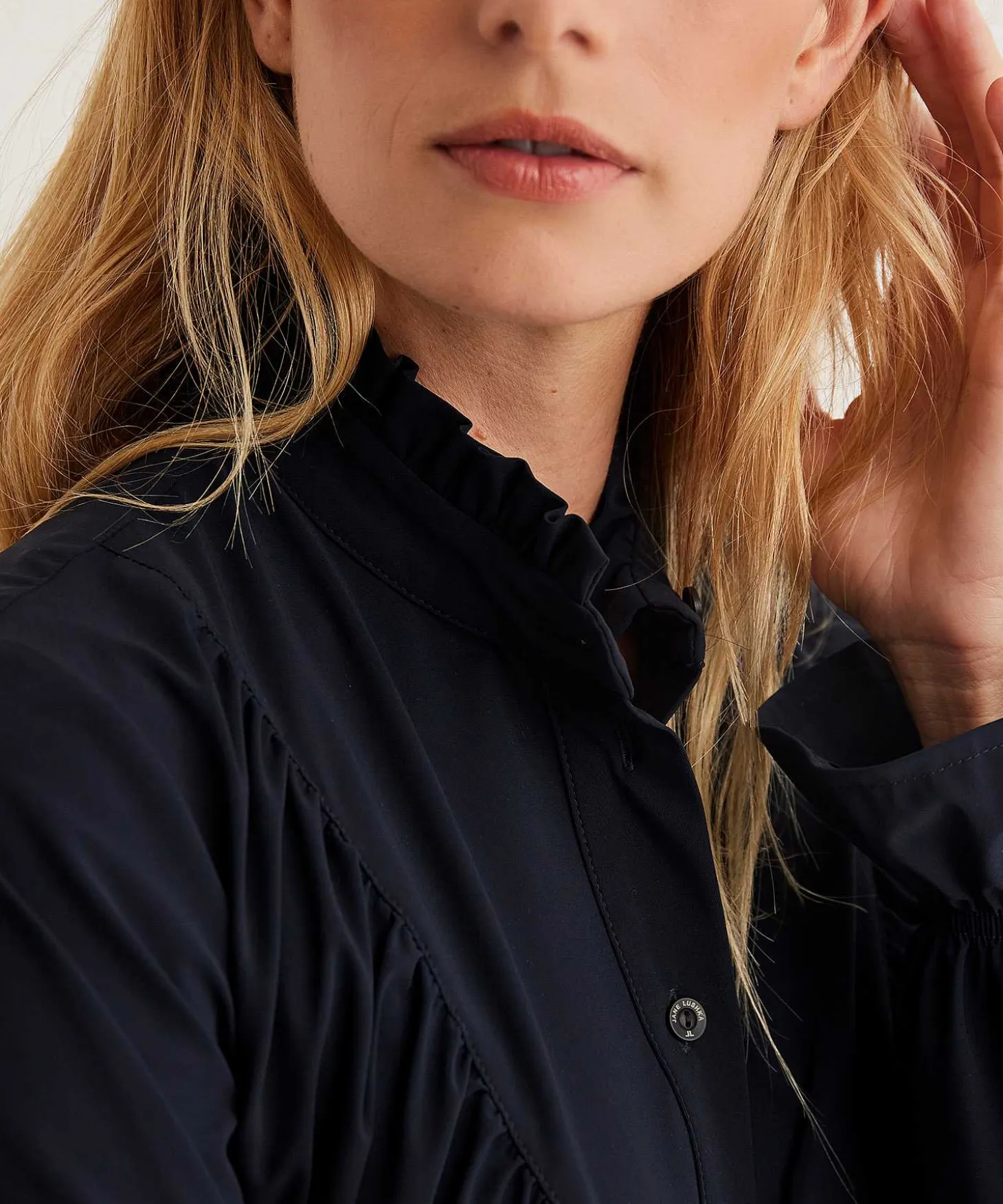 Jane Lushka Blouse Travelstof Roberta