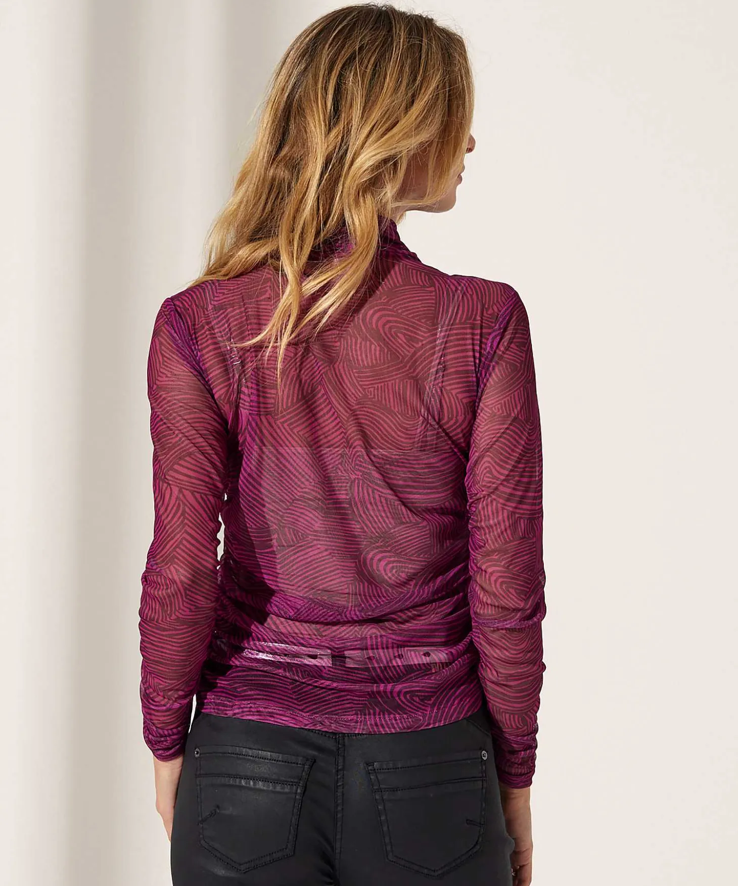 Jane Lushka Mesh Colshirt Mascha