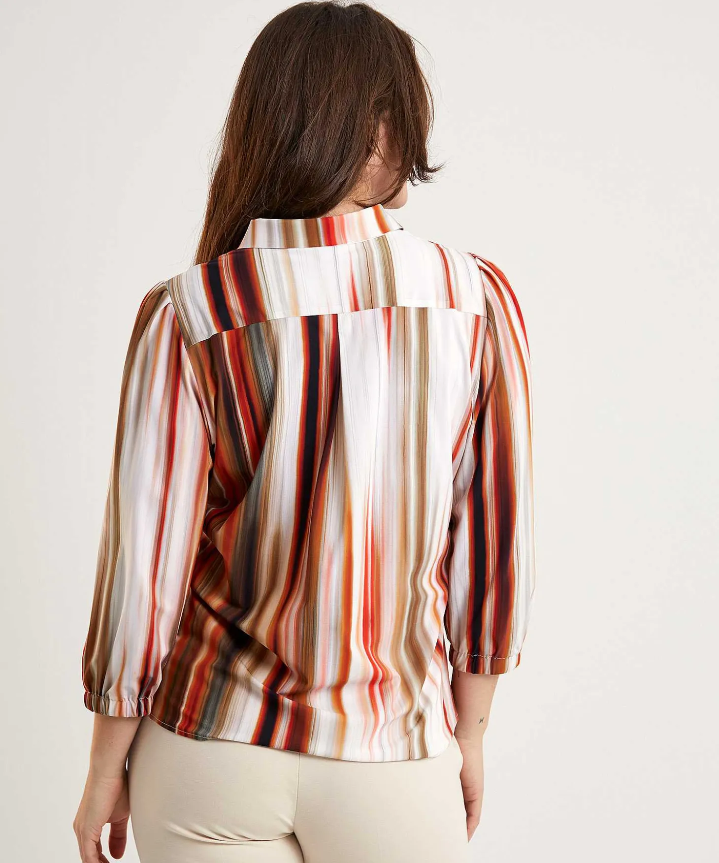 Japan Tky Blouse Print Travelstof Fusa