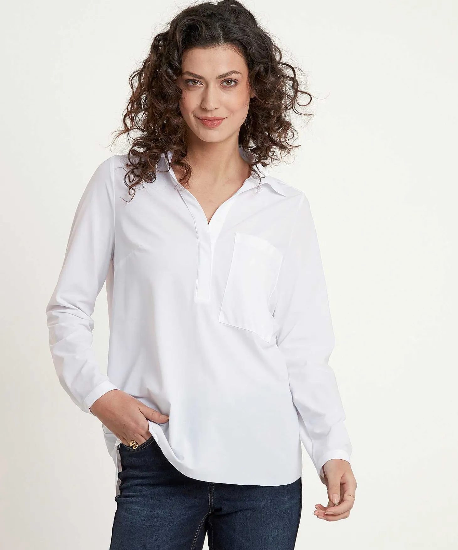 Japan Tky Tuniek Blouse Travelstof Kaemi