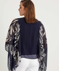 Joseph Ribkoff Blouse Voile Mouwen
