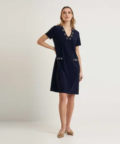 Joseph Ribkoff Jurk Veterdetail