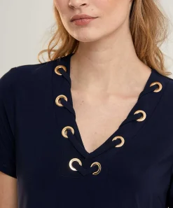 Joseph Ribkoff Jurk Veterdetail