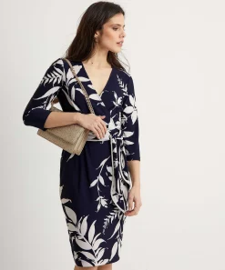 Joseph Ribkoff Overslag Jurk Flower
