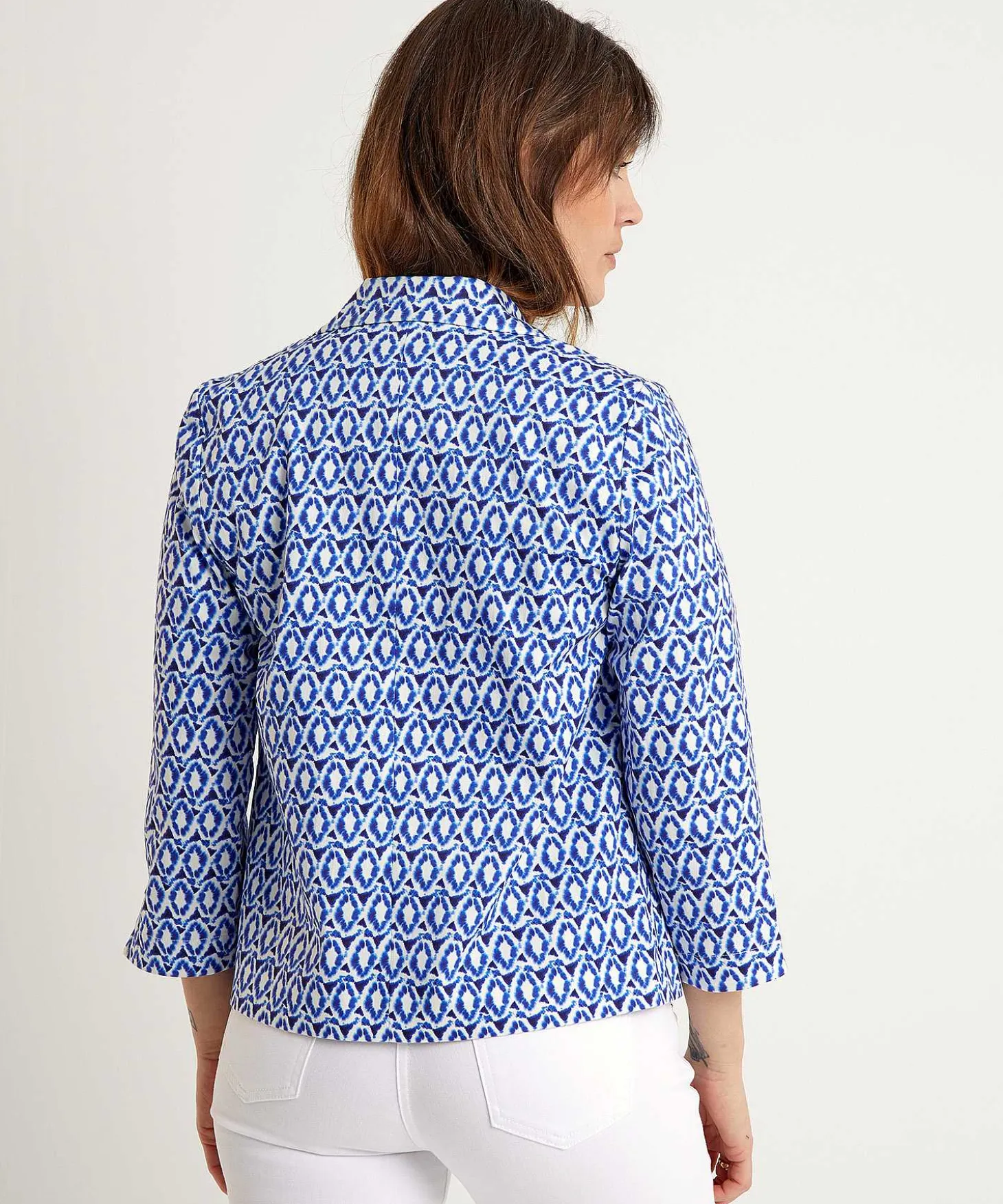Kyra Blazer Tie-Dye Print Angelina