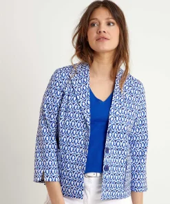 Kyra Blazer Tie-Dye Print Angelina