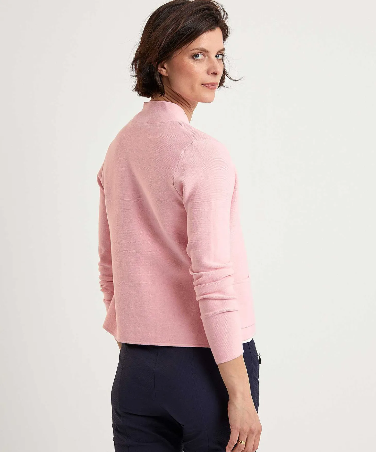 Kyra Blazervest Knit Luna