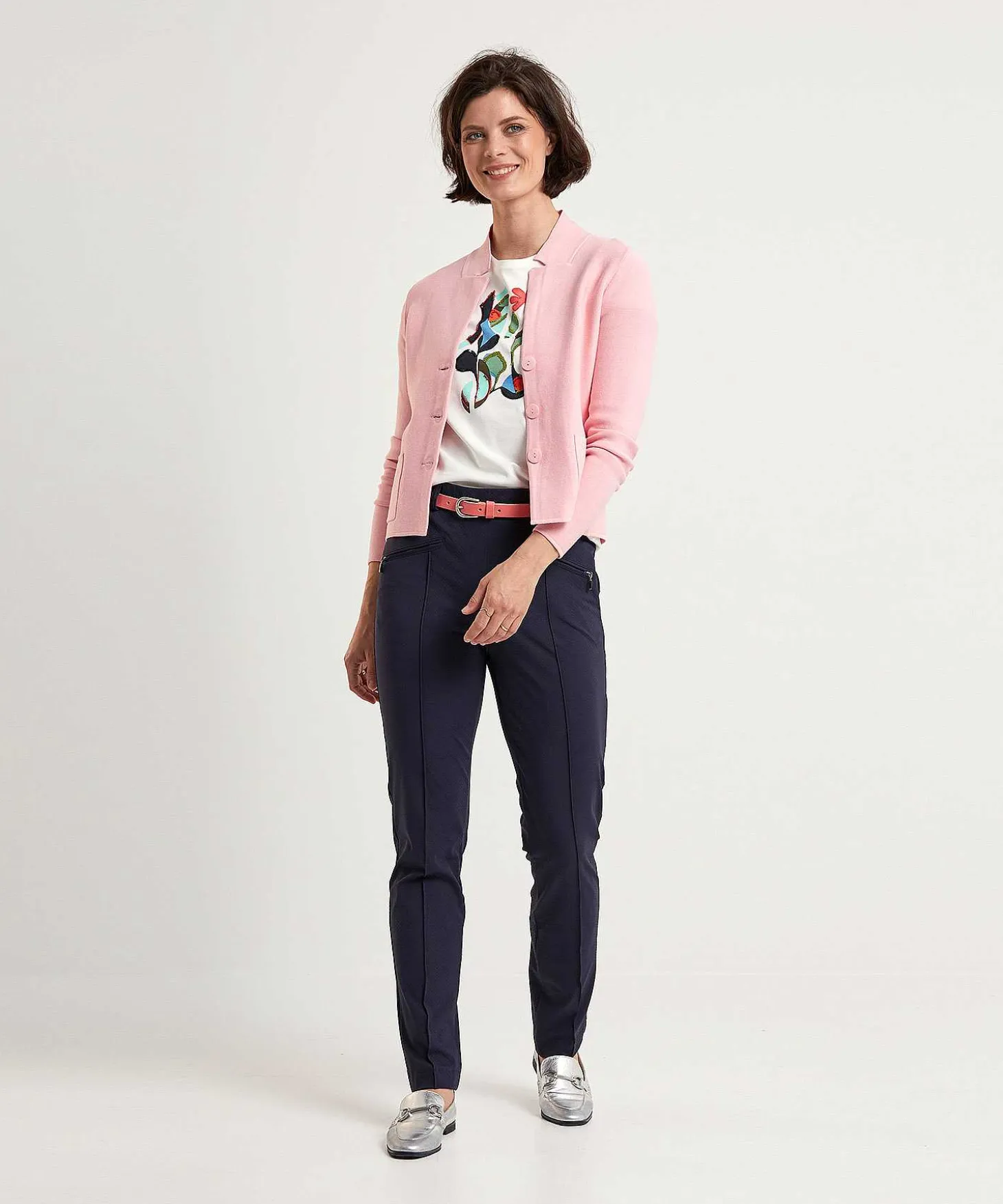 Kyra Blazervest Knit Luna