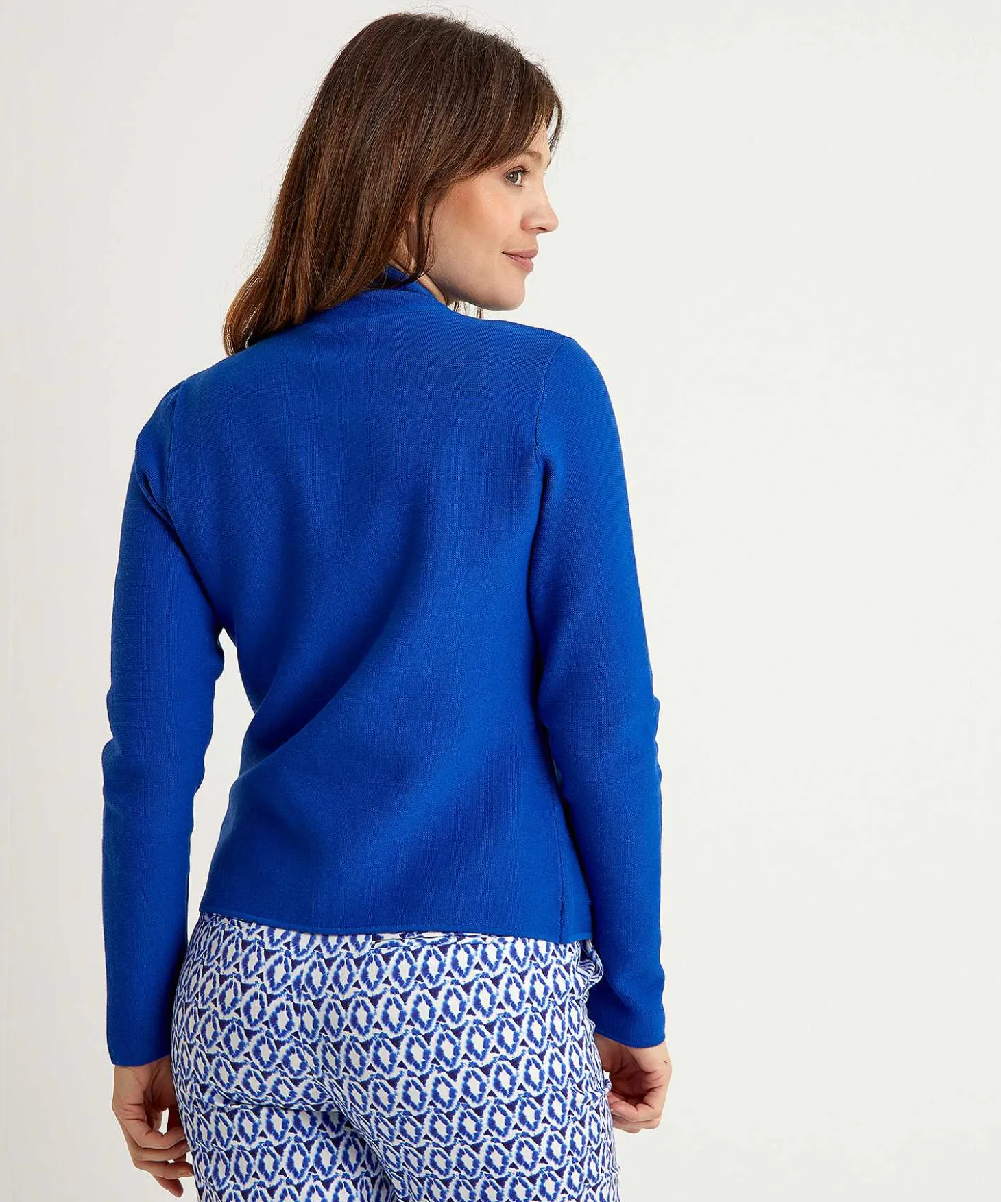 Kyra Blazervest Knit Luna