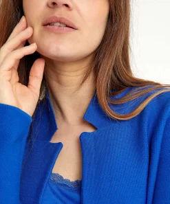 Kyra Blazervest Knit Luna