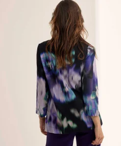 Kyra Blouse Faded Flower Print Wendy