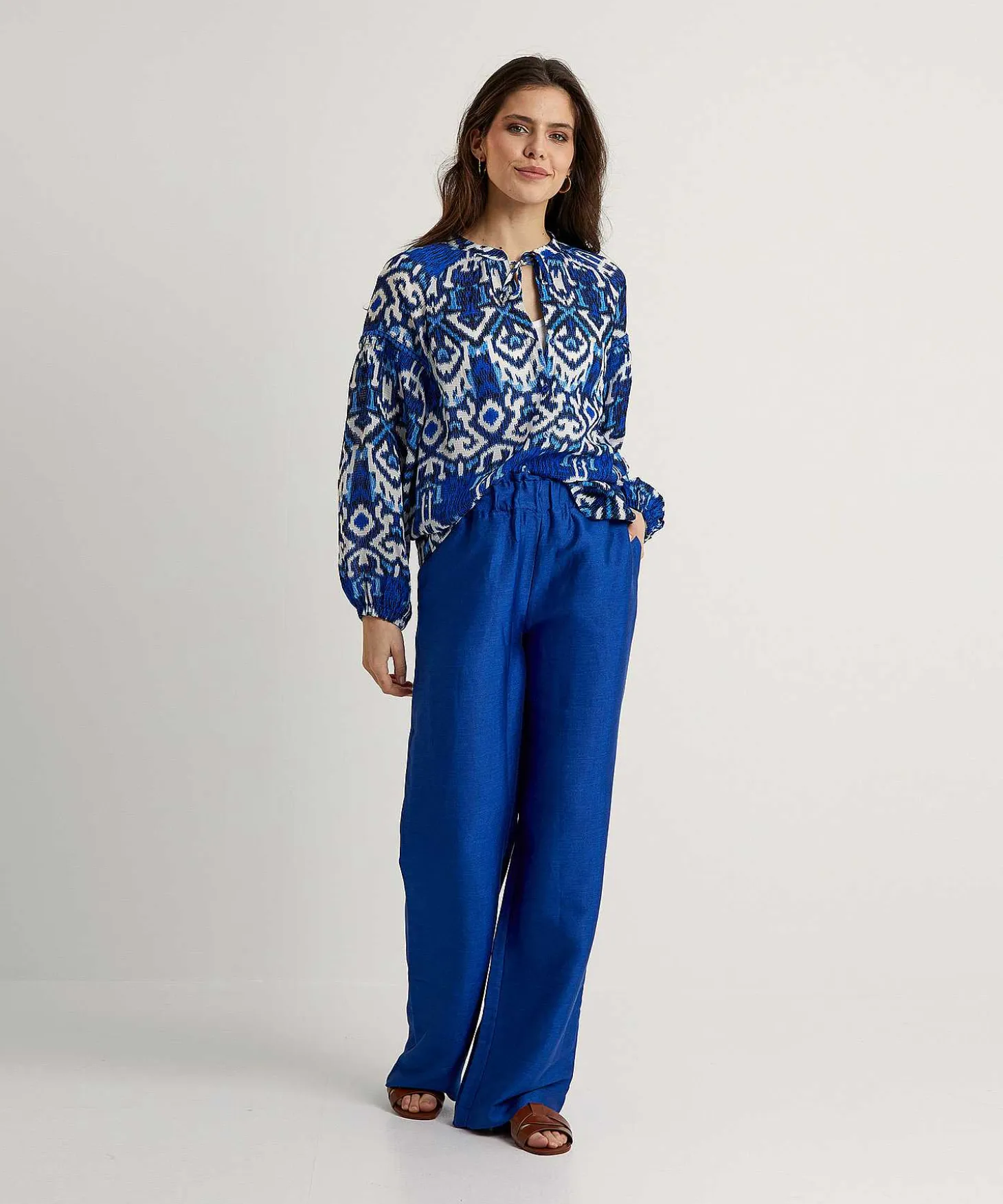 Kyra Blouse Ikatprint Vera
